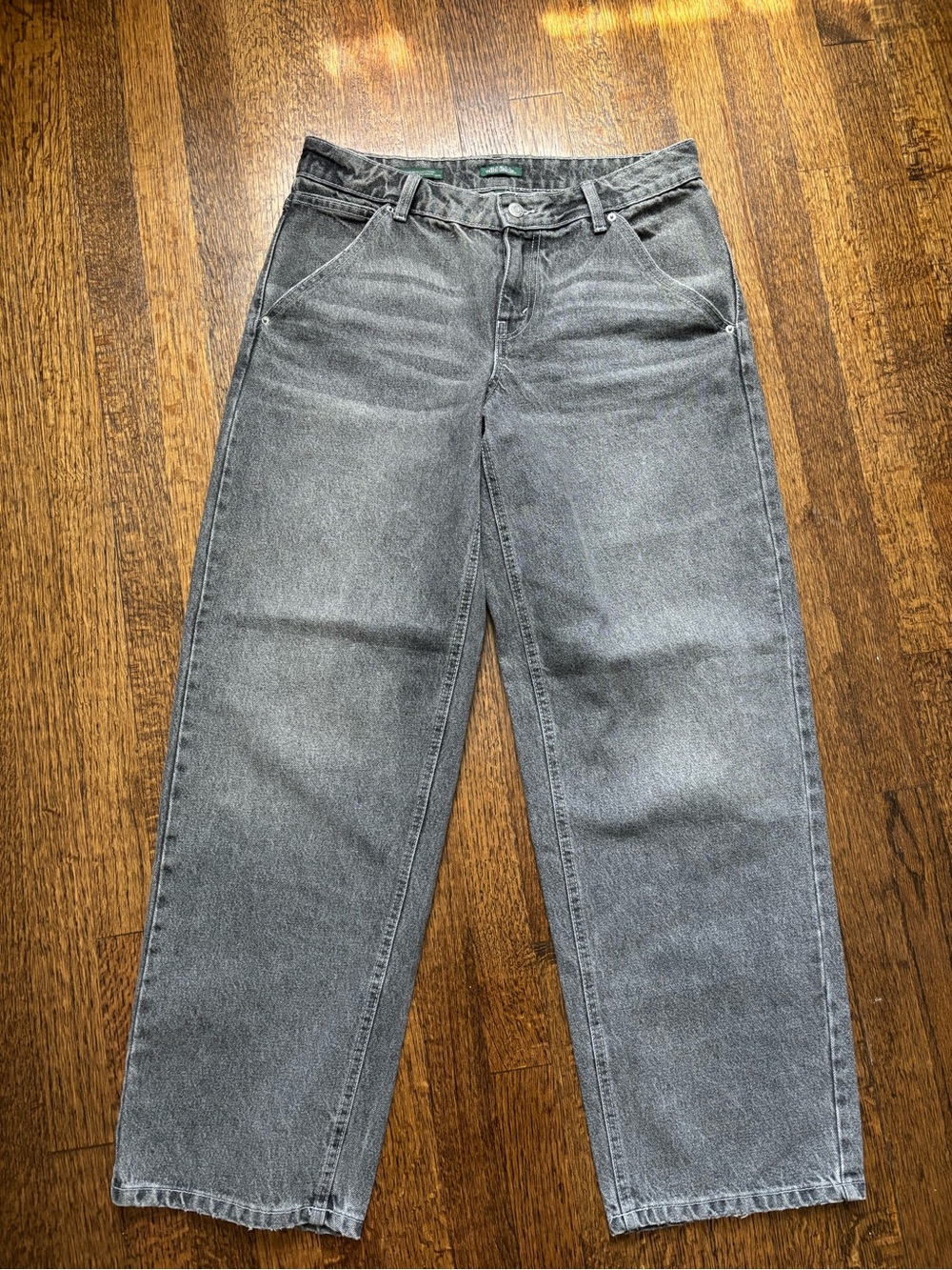 Wild fable Mid rise 90s Relaxed straight Gray Jeans